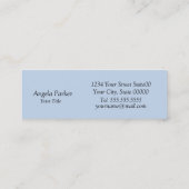 Göttin-dünne Visitenkarte (Rückseite)