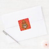 Göttin Durga Gesicht Aufkleber (Umschlag)