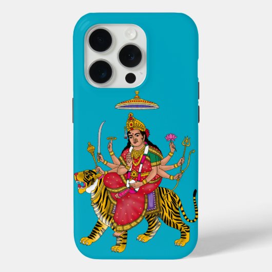 Göttin Durga Handyhülle Case-Mate iPhone Hülle (Rückseite)
