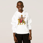 Göttin Durga Hoodie (Vorne ganz)