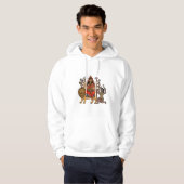 Göttin Durga Hoodie (Vorne ganz)