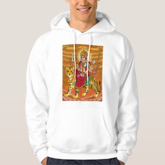Göttin Durga Hoodie (Vorderseite)
