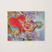 Göttin Durga Ji Malerei Puzzle (Horizontal)