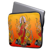 Göttin Durga Laptop-Hülle Laptopschutzhülle (Vorderseite Links)