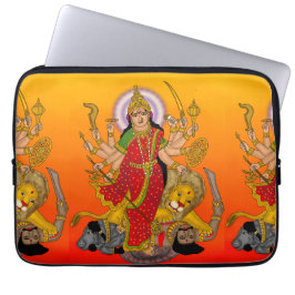 Göttin Durga Laptop-Hülle Laptopschutzhülle