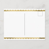 Göttin Durga mit Löwenmalerei Postkarte (Rückseite)