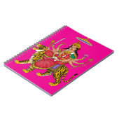Göttin Durga Notizblock (Linke Seite)