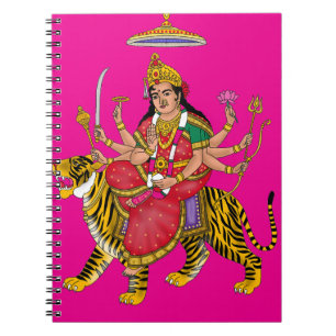 Göttin Durga Notizblock