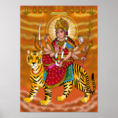 Göttin Durga Poster (Vorne)