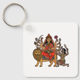 Göttin Durga Schlüsselanhänger