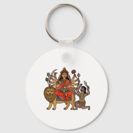 Göttin Durga Schlüsselanhänger