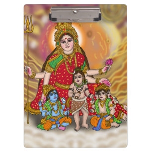 Göttin Durga Schreibwaren Klemmbrett