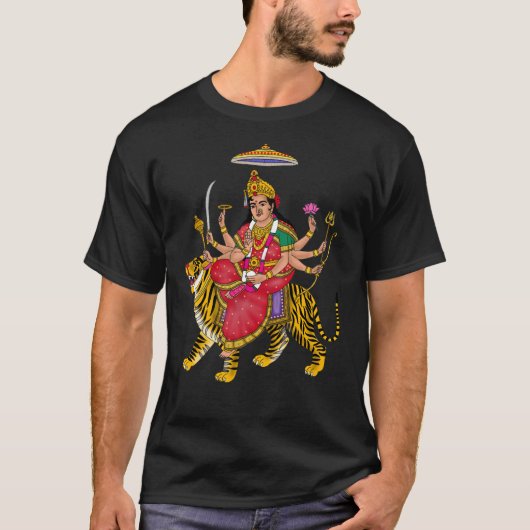 Göttin Durga T-Shirt (Vorderseite)