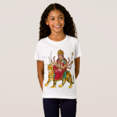 Göttin Durga T-Shirt (Vorne ganz)