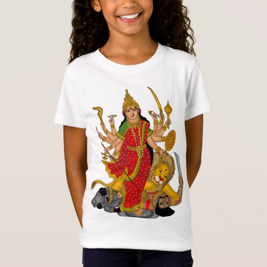 Göttin Durga T-Shirt (Vorderseite)