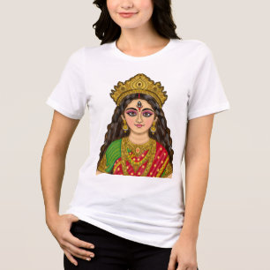 Göttin Durga T-Shirt Tri-Blend Shirt
