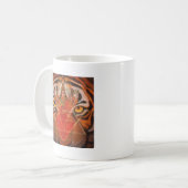 Göttin Durga und Tiger-Tasse Kaffeetasse (Vorderseite Links)