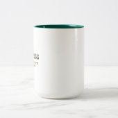 Göttin Energie (bunt) Zweifarbige Tasse (Mittel)