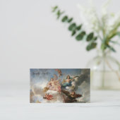 Göttin-Engels-Visitenkarte Visitenkarte (Stehend Vorderseite)