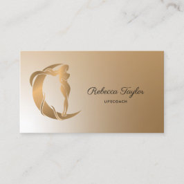 Göttin feminine Life Coach venus mystische Hexe Visitenkarte