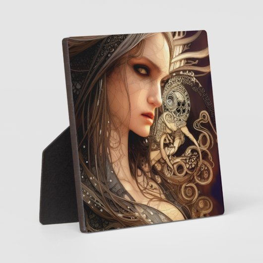 Göttin Fotoplatte (Vorderseite)