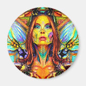 Göttin Gaia, die Erdatmmutter Magnet (Vorne)