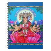 Göttin Gayatri Devi Deity Notizblock (Vorderseite)