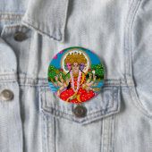 Göttin Gayatri Knopf Button (Beispiel)