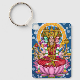 Göttin Gayatri Schlüsselanhänger