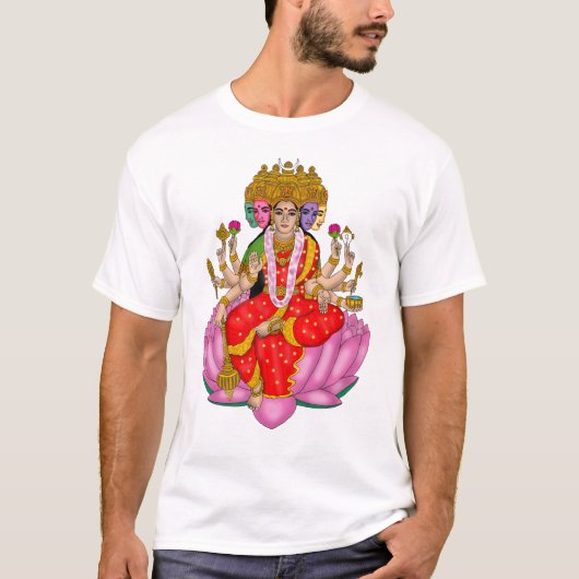Göttin Gayatri T-Shirt (Vorderseite)
