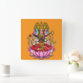 Göttin Gayatri Wanduhr (Zuhause)