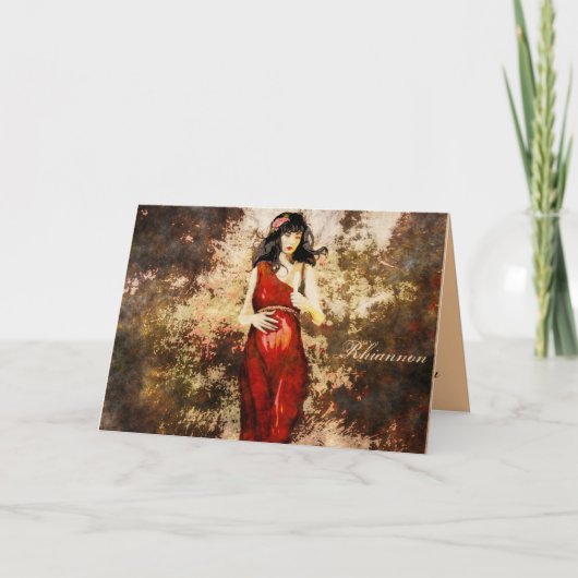 Göttin-Geburtstag Karte (Vorderseite)