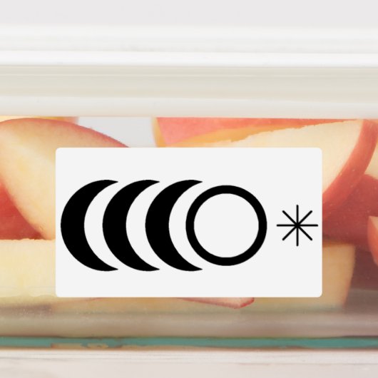 Göttin, Gott und Tempelzeichen Etiketten (Befestigt)