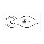 Göttin Gummistempel (Prägung)