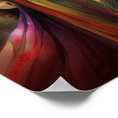 Göttin Iris Botin Der Götter Regenbogen Kunst Poster (Ecke)