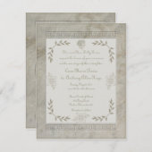 Göttin Juno lateinische Phrase zusammen durch das Einladung (Vorne/Hinten)