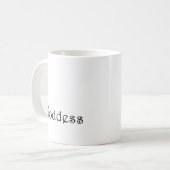 Göttin Kaffeetasse (Vorderseite Links)