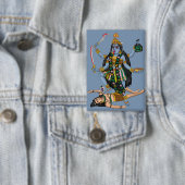 Göttin Kali Knopf Button (Insitu)