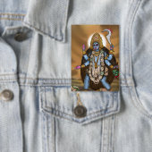Göttin Kali Knopf Button (Insitu)