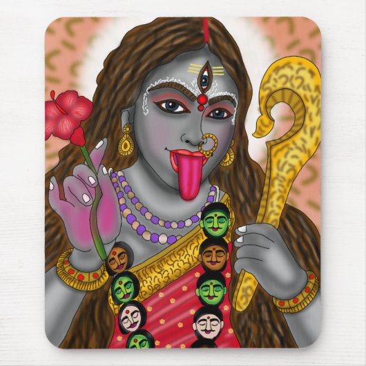 Göttin Kali-Mauspad Mousepad (Vorne)