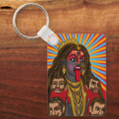 Göttin Kali Schlüsselanhänger (Vorderseite)