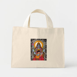 Göttin Kali-Tasche Mini Stoffbeutel