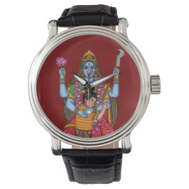 Göttin Kali Wanduhr Armbanduhr
