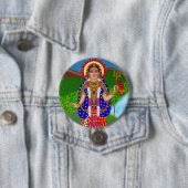 Göttin Khodiyar Knopf Button (Beispiel)