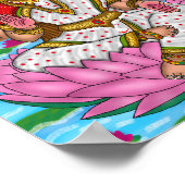 Göttin Lakshmi Accessoires Poster (Ecke)