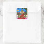 Göttin Lakshmi Aufkleber (Tasche)