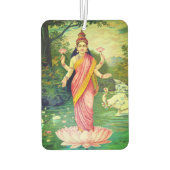Göttin Lakshmi Autolufterfrischer (Rückseite)