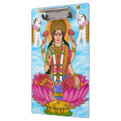 Göttin Lakshmi Clipboard Klemmbrett (Links)