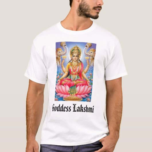 Göttin Lakshmi, Göttin Lakshmi T-Shirt (Vorderseite)
