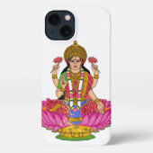 Göttin Lakshmi Handyhülle iPhone Hülle (Rückseite)